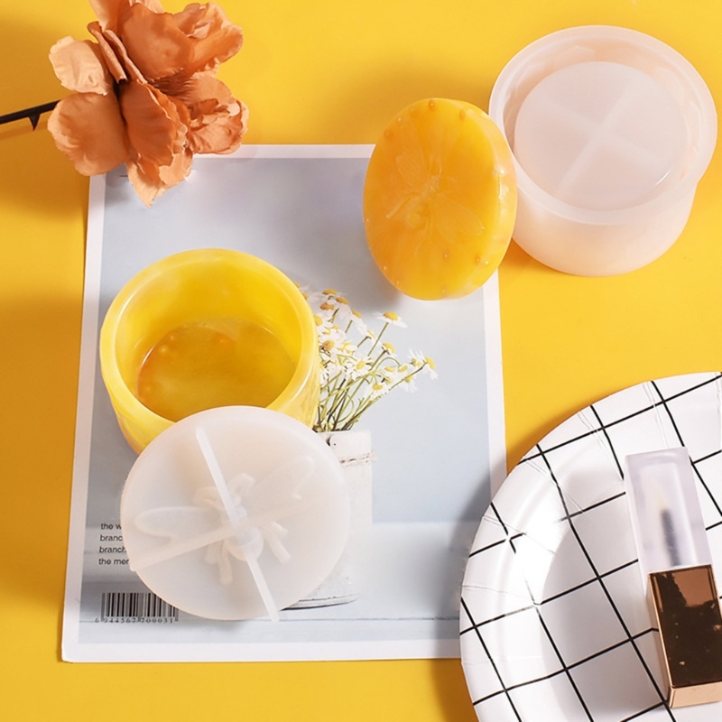 Khuôn Làm Hộp Đựng Trang Sức Có Nắp Đậy Bằng Nhựa Resin