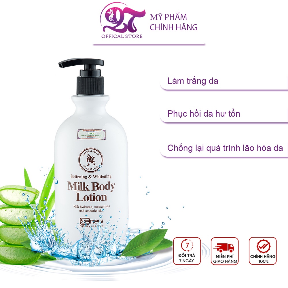 Sữa dưỡng thể trắng da – BENEW Whitening Body Lotion 450ml