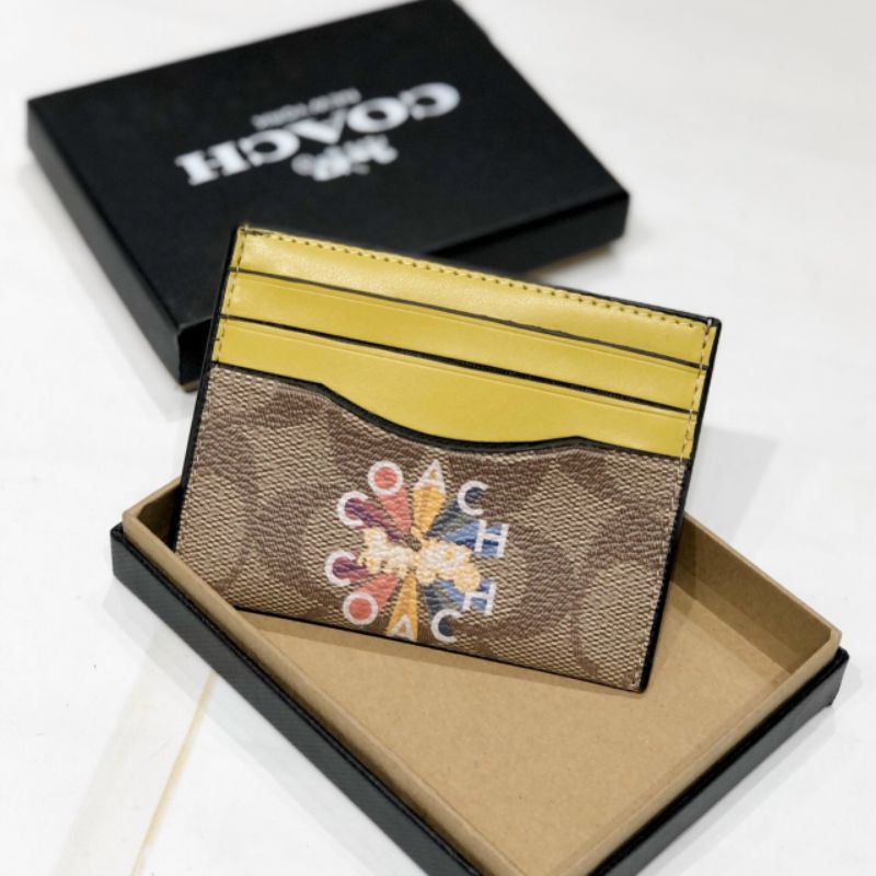 Ví C0ach đựng thẻ siêu cưng Fullbox