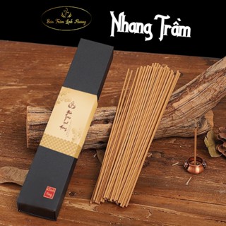 Nhang Trầm Hương Không Tăm - BẢO TRẦM LINH HƯƠNG Cao Cấp Thơm Tự Nhiên Xông Sạch Phòng Đồ Thờ Cúng Phong Thủy