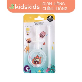 Bộ Ống Hút Thay Thế Bình Uống Nước Tritan Marcus & Marcus
