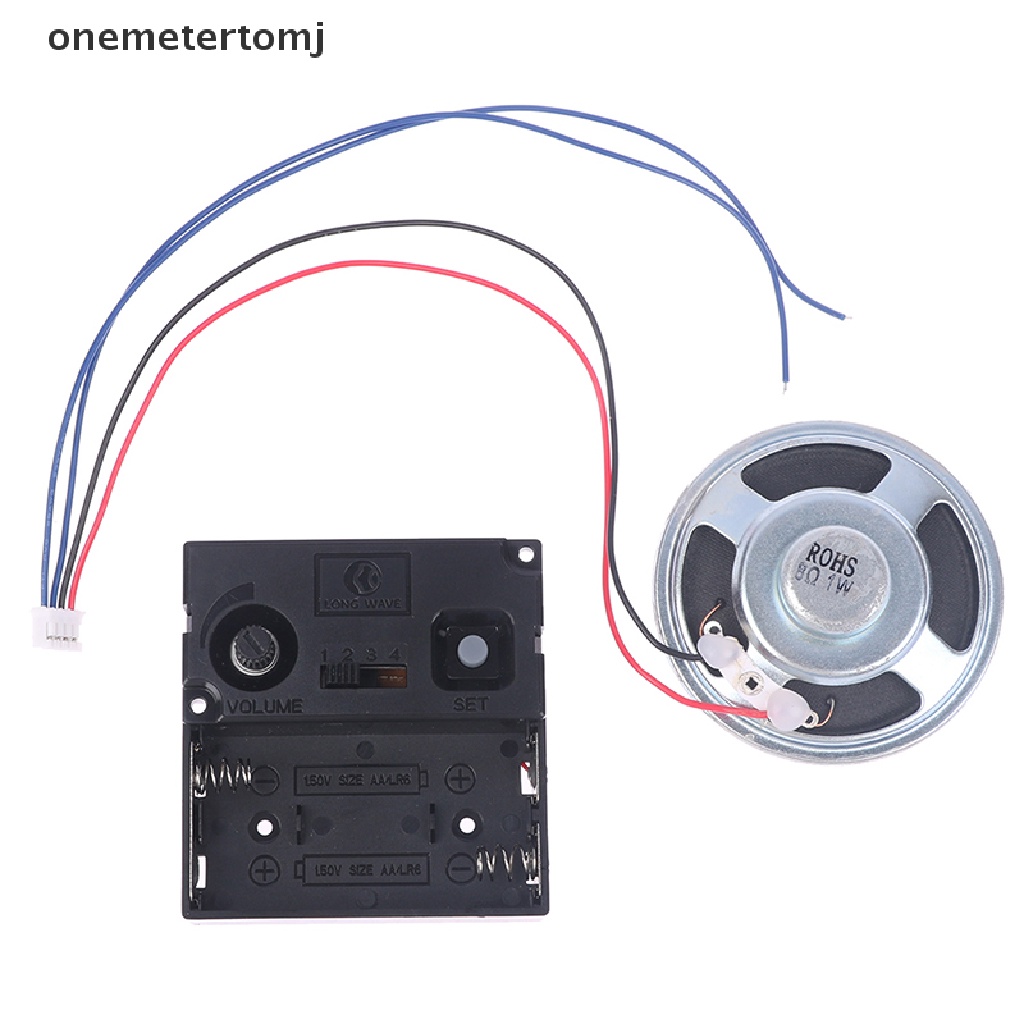 Onemetertomj Hộp Nhạc Chuông Gió DIY Kèm Hộp Còi Cho Đồng Hồ