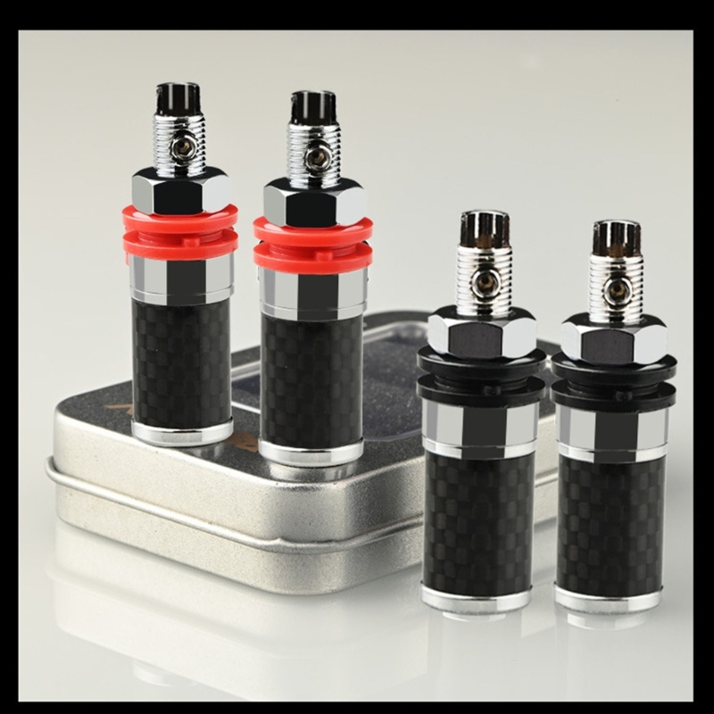 Set 2 Phích Cắm Bắp Chuối 4mm 4mm Bằng Đồng Chuyên Dụng
