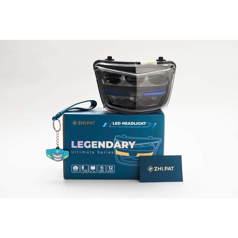 Pha Đèn Led 2 Tầng Chính Hãng Zhipat Gắn Wave Thái 100-110