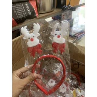 Bờm Noel. Băng đô cài tóc giáng sinh.