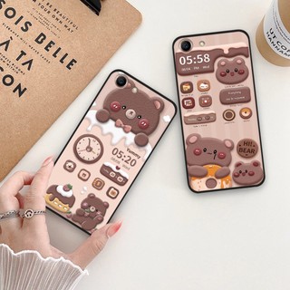 Ốp lưng oppo a71 / a71k / a83, ốp điện thoại oppo hình vịt con, gấu xinh