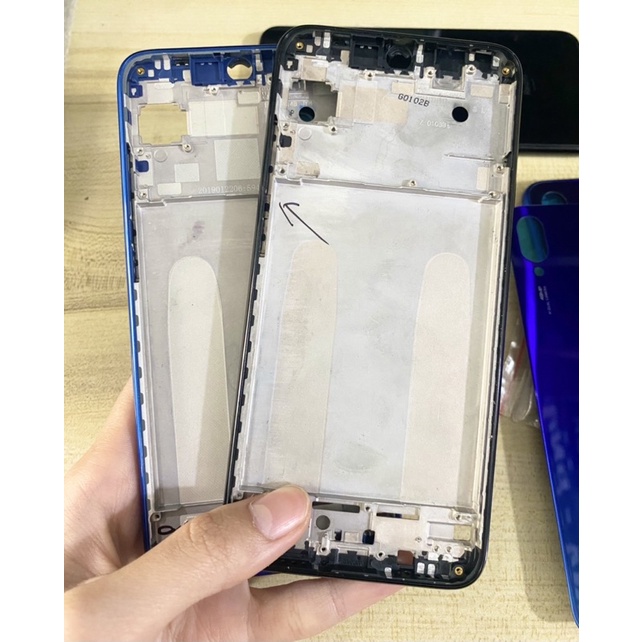 Combo Bộ Vỏ + Sườn Xiaomi Redmi Note 7 Zin Hàng Cao Cấp Tặng Kèm Khay Sim