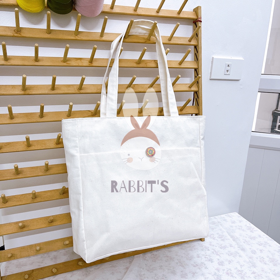 Túi Xách Đeo Vai Vải Canvas Phong Cách Vintage Hàn Quốc