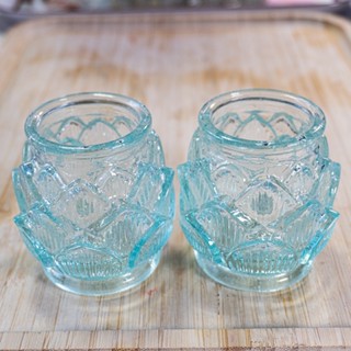 Ly làm nến Đài Sen dâng phật, hộp 6 cái - Uudam Handmade