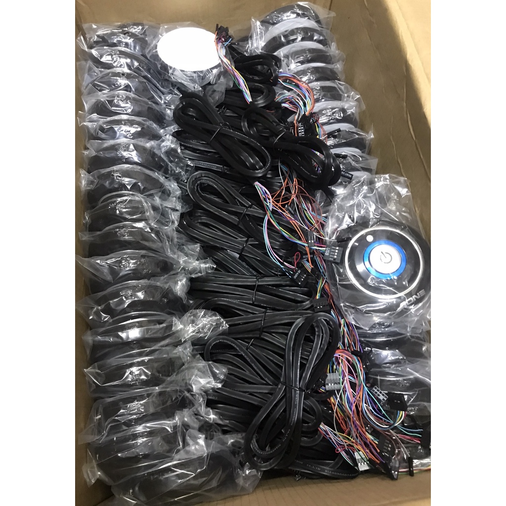 Nút nguồn Aone tròn dán