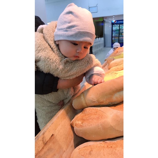 Bộ body lông liền thân, ủ ấm cho bé trai bé gái 0-12 tháng