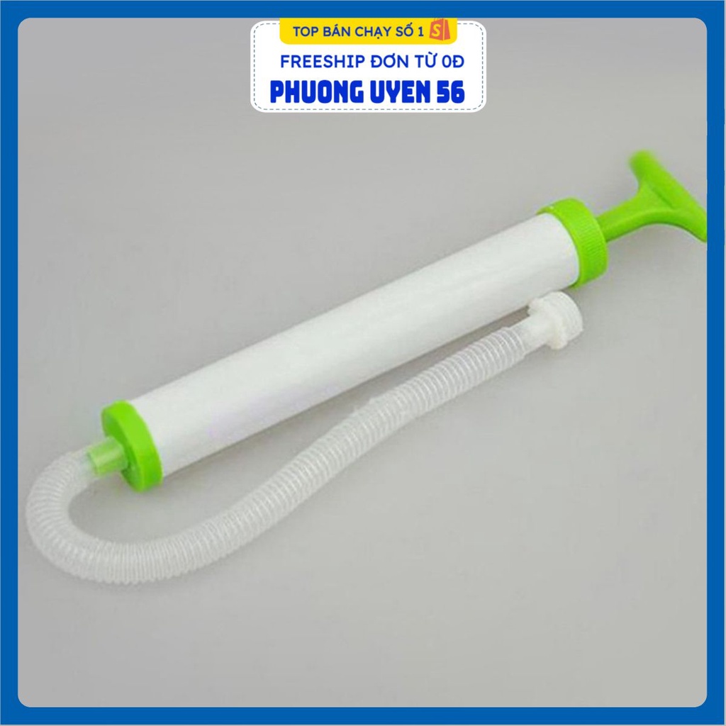 Ống Bơm Tay Hút Chân Không Quần Áo Chăn Màn Cất Gọn
