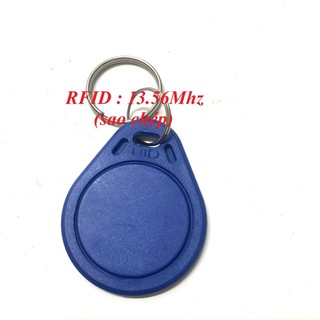 Thẻ từ dạng móc khóa rfid tần số 13.56mhz