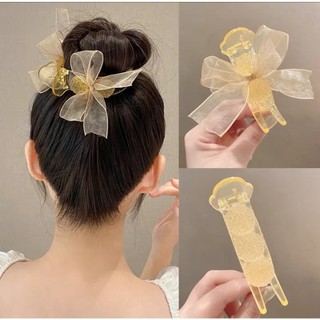 Kẹp tóc càng cua đính đá lấp lánh