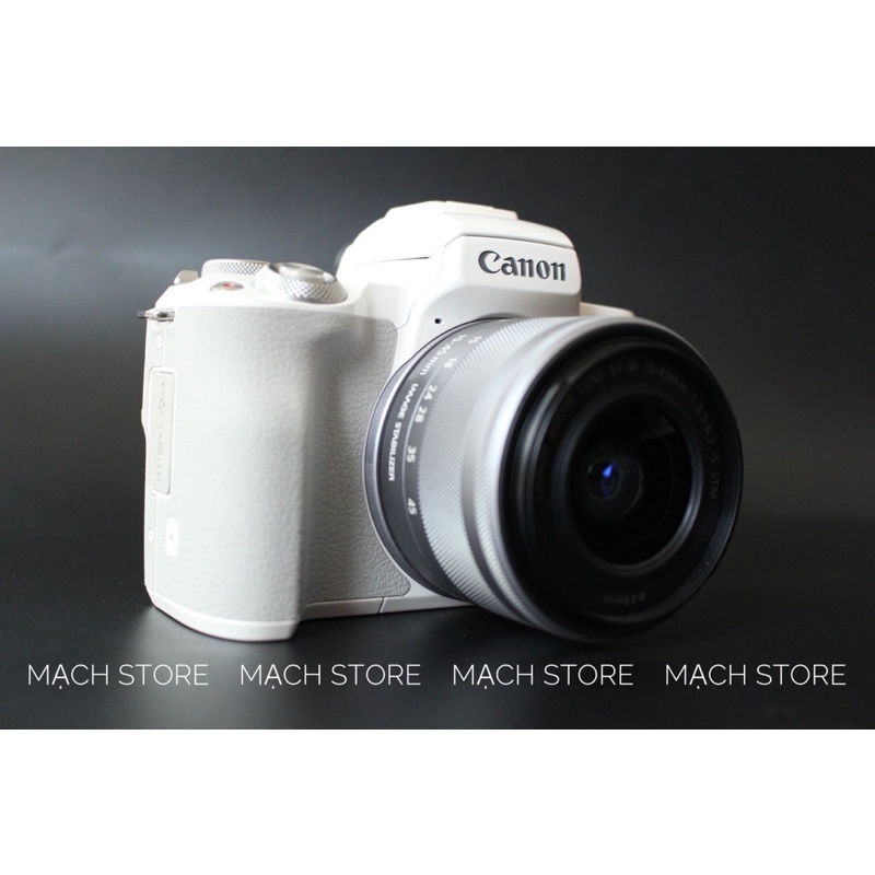 MÁY ẢNH CANON EOS M50 + LENS 15-45MM F/3.5-5.6 IS STM