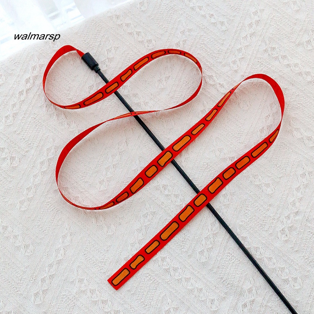 Gậy Đồ Chơi Gắn Dây Ruy Băng / Dải Vải Dài Màu Sắc Tương Tác Vui Nhộn Giảm Căng Thẳng Cho Mèo Cưng