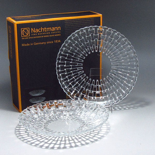 Set 2 đĩa tròn Nachtmann Bossa Nova 99681 SCHALE 21 CM