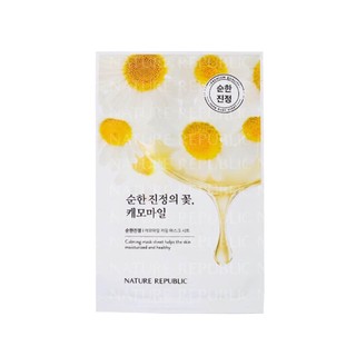Mặt nạ hoa cúc dưỡng ẩm, dịu da nature republic chamomile calming mask sheet