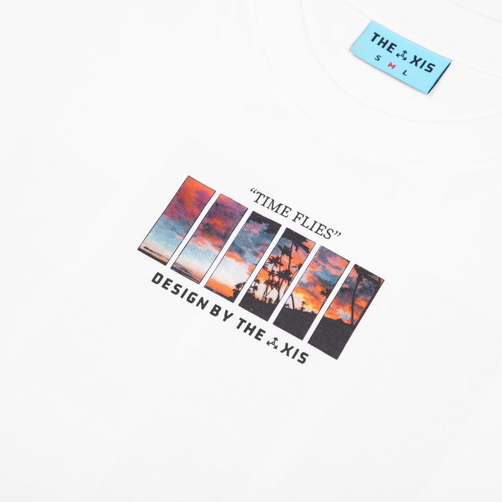 Áo thun Unisex Local Brand THE AXIS Time Flies