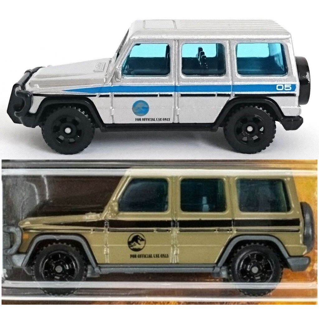 Xe mô hình Matchbox Jurassic World 2014 Mercedes-Benz G 550