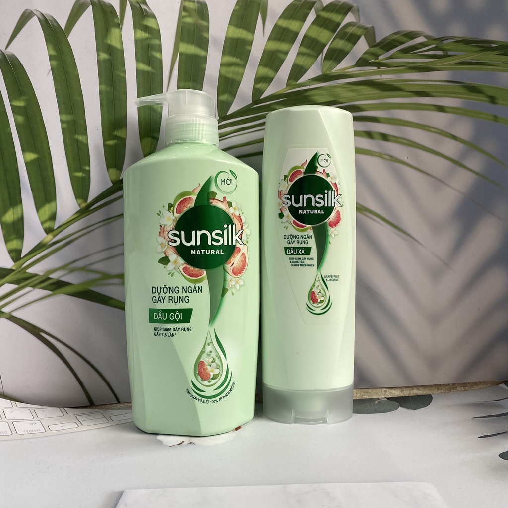 Dầu gội Sunsilk 650g kèm dầu xả sunsilk 320g