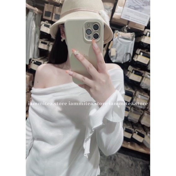 Livy Set - Set áo trễ vai và quần must have nhà Iammitea