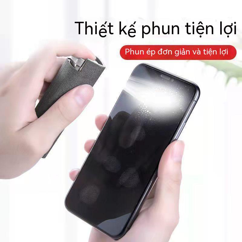 Bình Xịt Vệ Sinh Làm Sạch Màn Hình Máy Tính Bảng, Laptop-Bộ Vệ Sinh Điện Thoại 2 in1