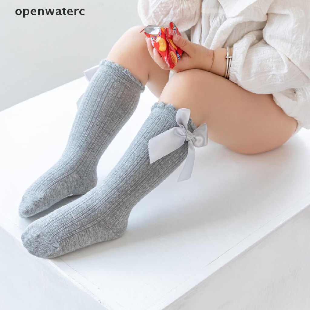 Vớ Cotton Mềm Dày Dặn Cao Tới Gối Thời Trang Mùa Đông Cho Bé Trai Và Gái