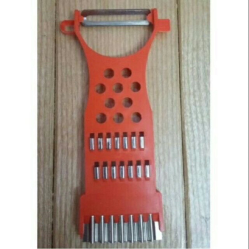 Nạo rau củ màu đỏ, nạo gọt vỏ đa năng