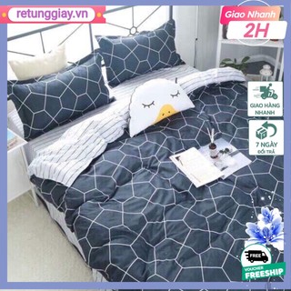 Bộ Vỏ Chăn Ga Gối Cotton PoLy nhập TPHCM( SET 4 MÓN )