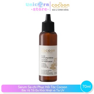 Serum Sa-chi Phục Hồi Tóc Cocoon Bảo Vệ Tối Đa Khỏi Nhiệt và Tia UV 70ml