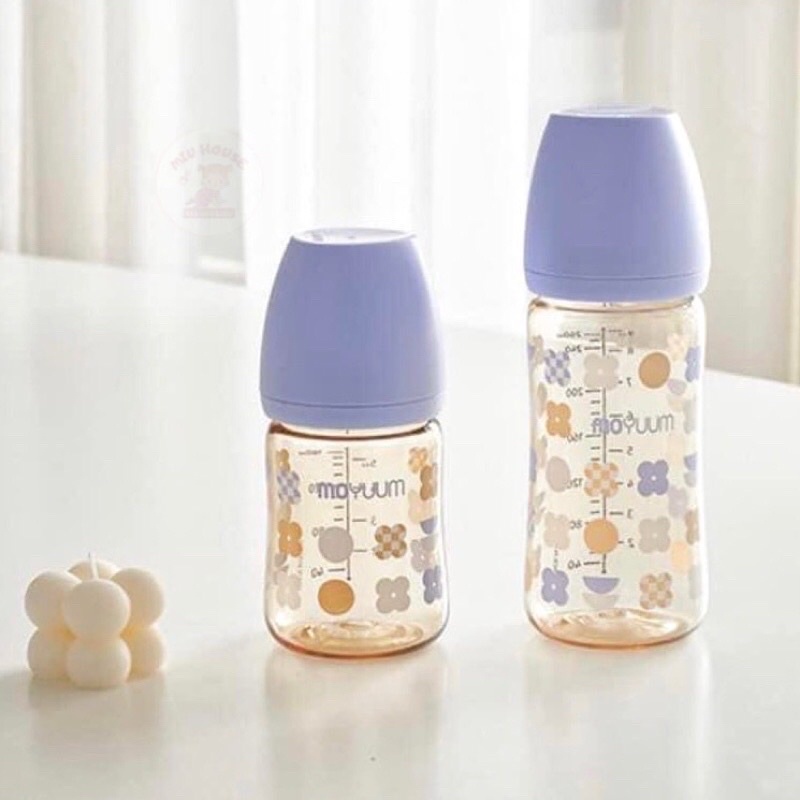 Bình sữa Moyuum Clover nội địa Trung mẫu mới 170ml và 270ml