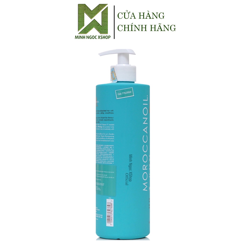 Dầu gội dưỡng ẩm Moroccanoil Hydration 500ML