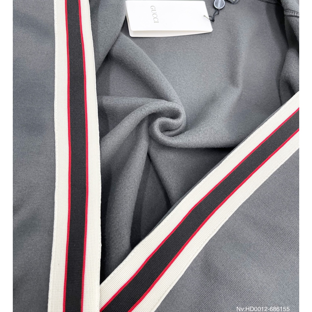 Áo Khoác Hoodie Khoá kéo, Áo Hoodie Gucci Nam Nữ