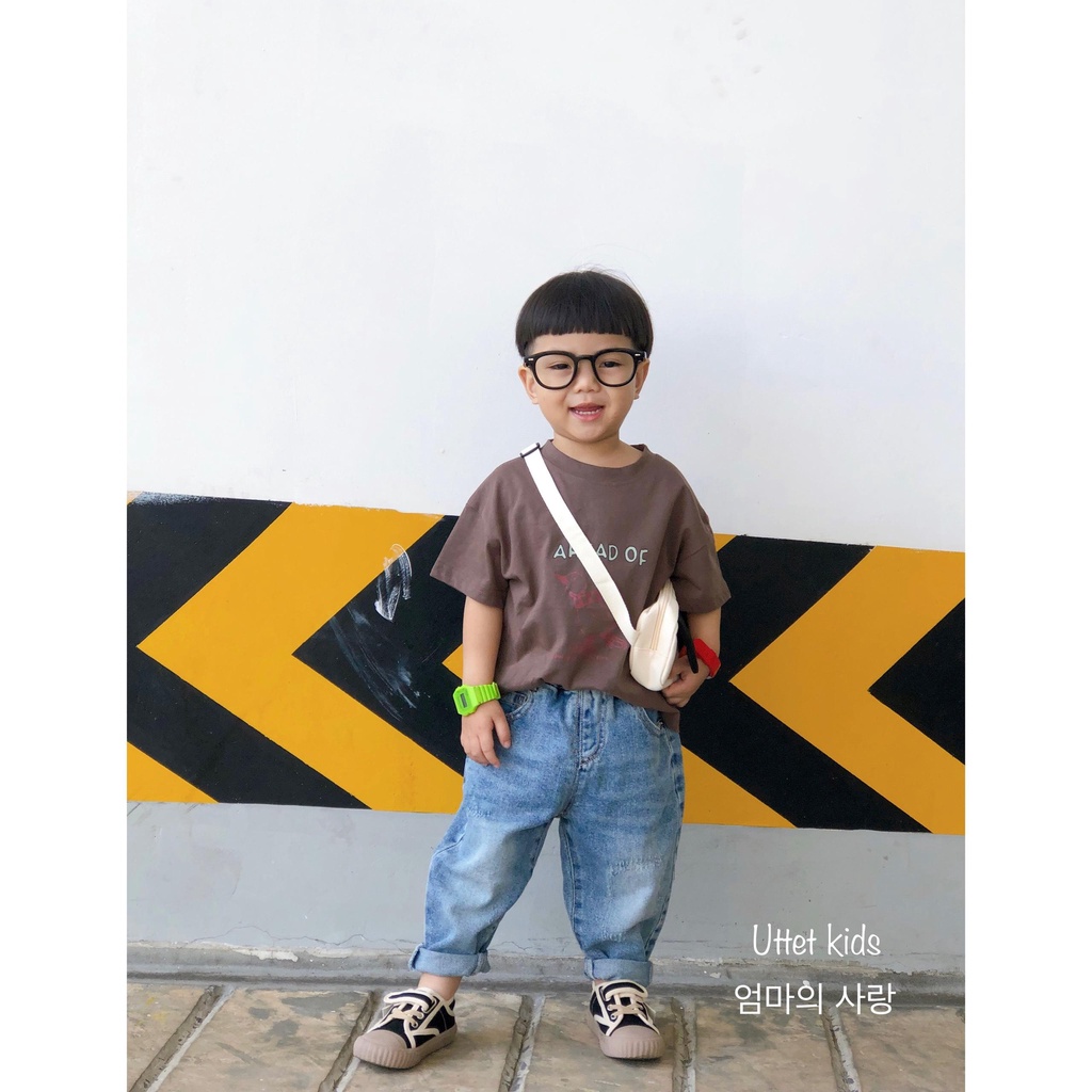 ÁO THUN PHONG CÁCH HÀN QUỐC AHEAD DÀNH CHO BÉ GÁI VÀ BÉ TRAI