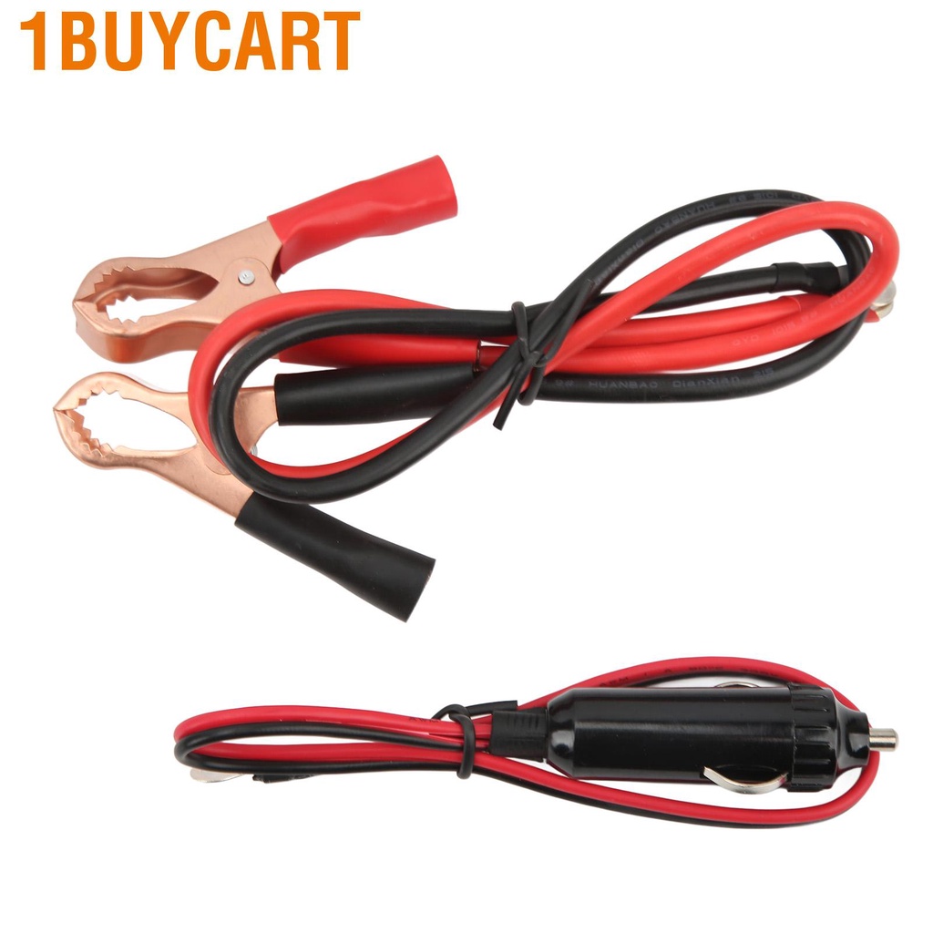 1buycart Modified Sine Wave Inverter Car Power Adapter LCD Display Dual USB 12V to 110V Outlet for RV Truck