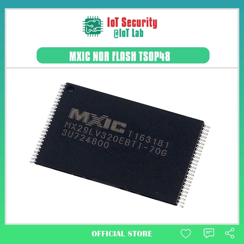 Chip nhớ Memory nor flash MX29LV320EBTI tsop48, nand flash Toshiba TC58NVG0S3HTA00 tsop48, nor flash S29GL256P11 tsop56