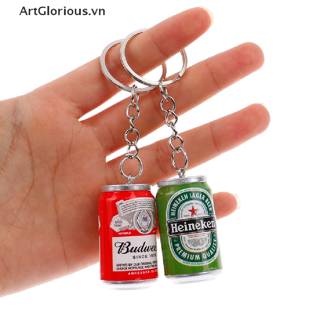 Móc Khóa Hình Lon Bia Độc Đáo