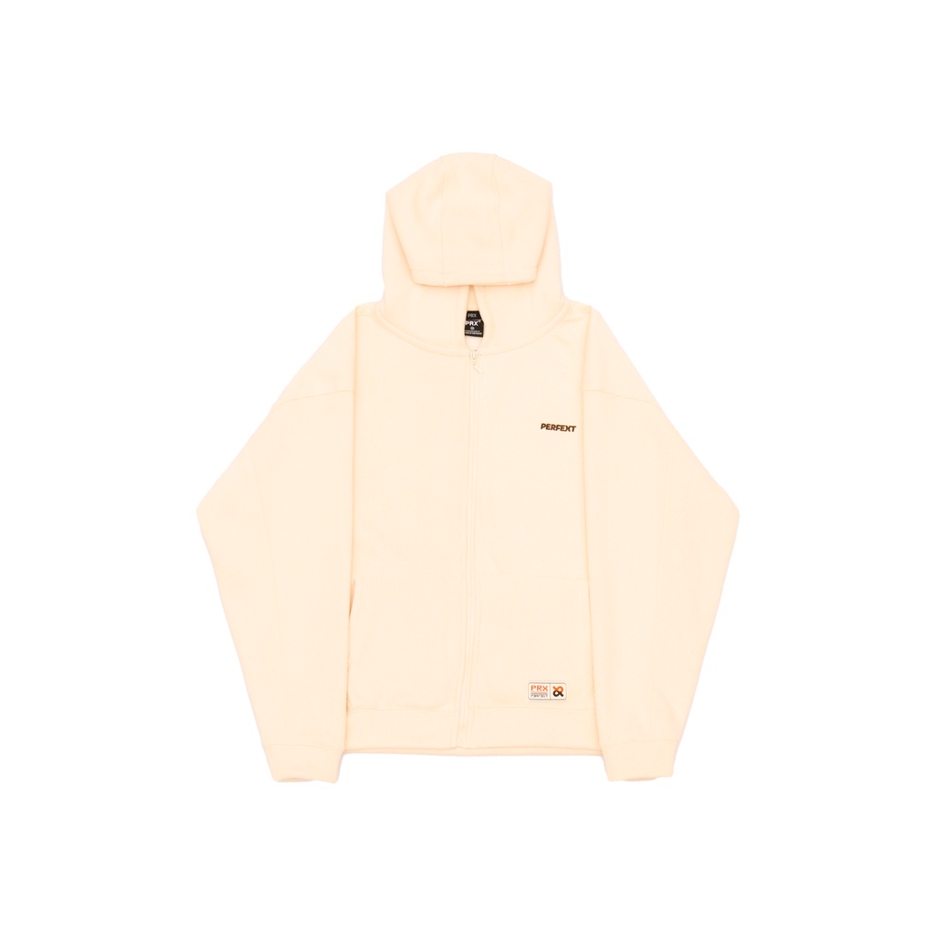 Áo khoác Perfext Hoodie Basic Fullzip 100% Cotton Nỉ Bông, Hoạ Tiết In Nhung Mềm