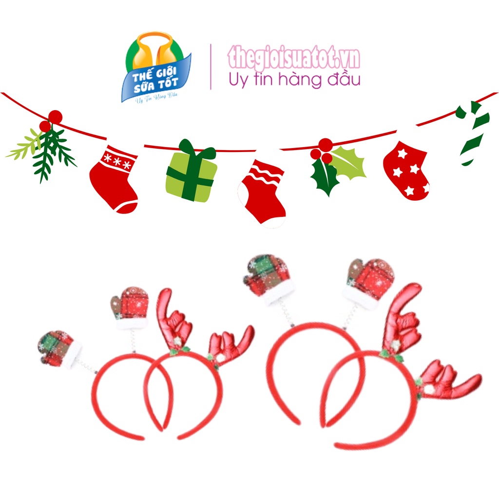 Bờm / Đồng Hồ Noel - Trang Trí Giáng Sinh thegioisuatot