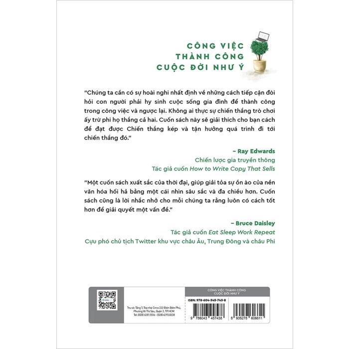Sách - Công Việc Thành Công - Cuộc Đời Như Ý
