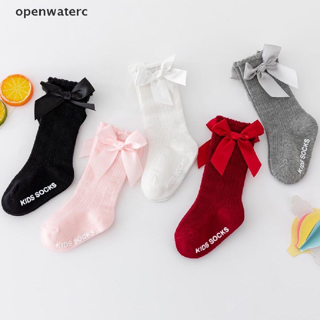 Vớ Cotton Mềm Dày Dặn Cao Tới Gối Thời Trang Mùa Đông Cho Bé Trai Và Gái