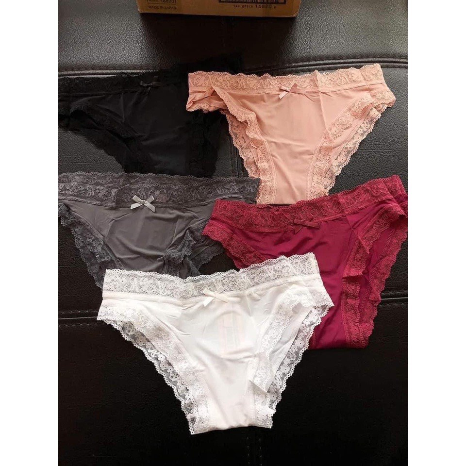 Set 5 Quần Lót Nữ Thun Lạnh Vic Xuất Âu Siêu Mát