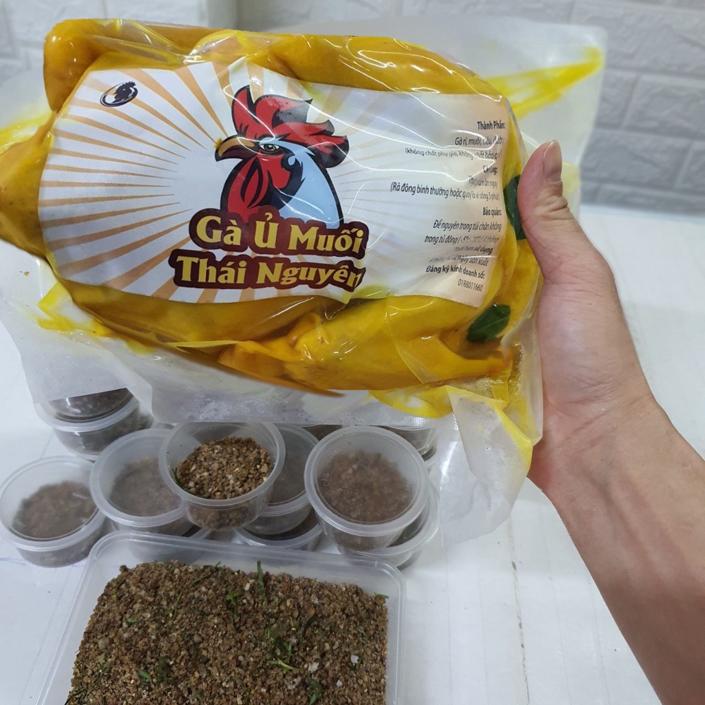GÀ RI Ủ MUỐI HOA TIÊU THÁI NGUYÊN