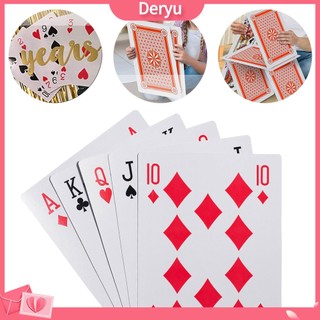 Bộ bài poker đồ chơi cỡ lớn 2 / 4 / 6 / 9 lần vui nhộn