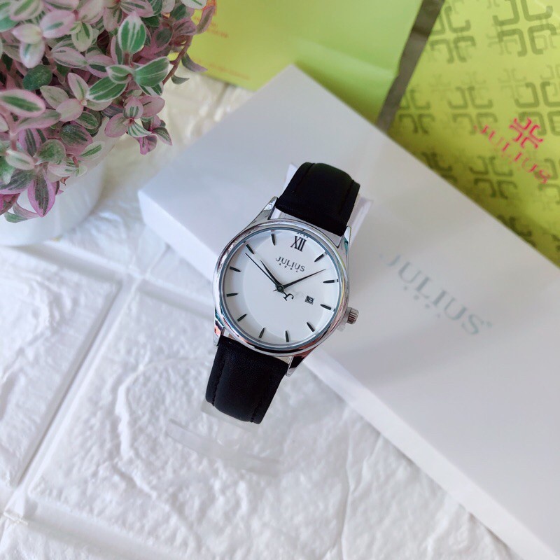 Đồng hồ nữ dây da Julius JA-1309 [Julius Official]