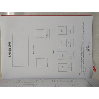 Sách Gia Phả Dòng Tộc - Bìa Cứng