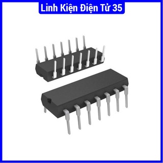 IC chức năng 74HC32 2-Input OR chân cắm DIP14