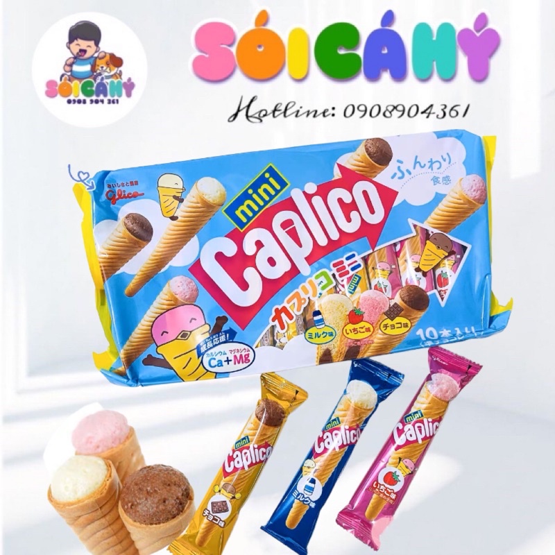 Bánh que kem Glico - Nhật (Date xa)