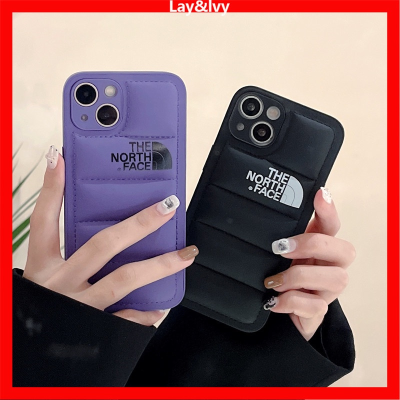 Ốp Điện Thoại Silicone IMD In Hình North Face Hoạt Hình Cho IPhone 14 14Pro 14Max 13ProMax 12 12ProMax 11 11Promax